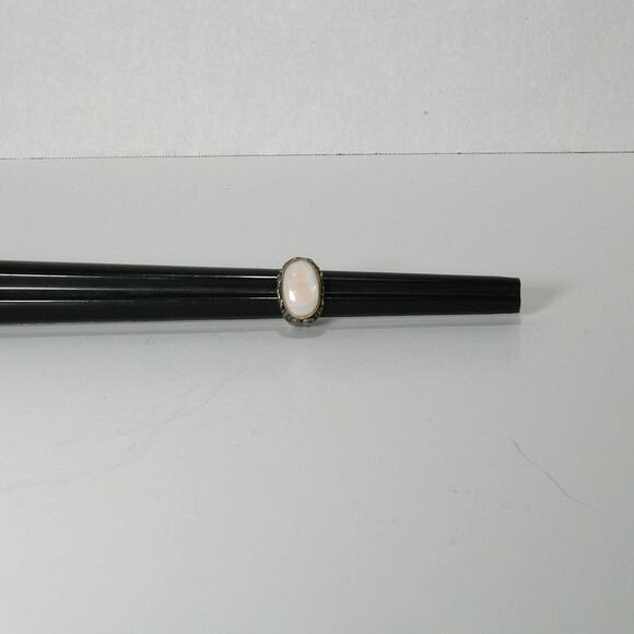 Pink Mother of Pearl Ring Sterling MOP 925 - Picture 5 of 10